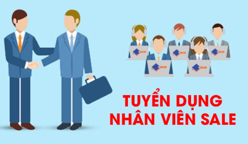 Thu nhập hấp dẫn vị trí sale thị trường